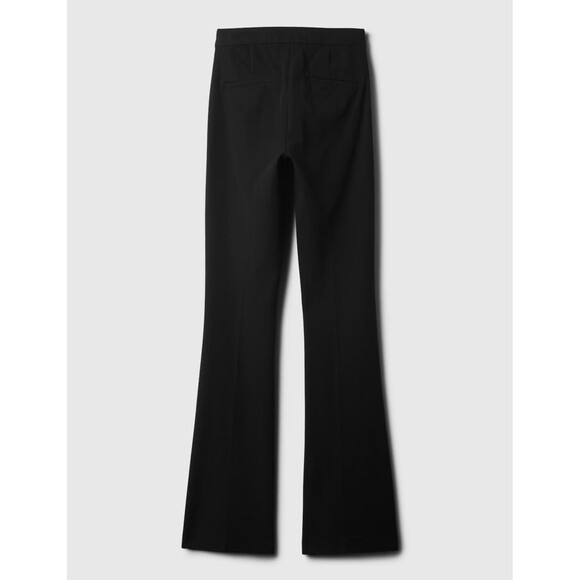 New Gap High Rise Flare Bi-Stretch Black Y2k Boho 70s Pants Size 10 Petite Work - Picture 7 of 12